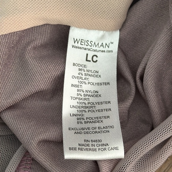 Purple Pointe leotard Tutu Dress Dance Costume Large - Picture 8 of 10